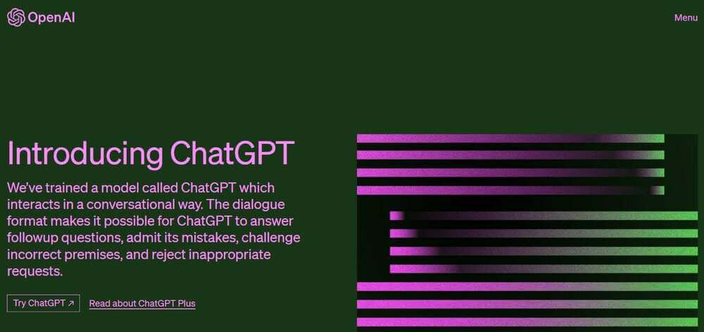 Chat GPT от OpenAI